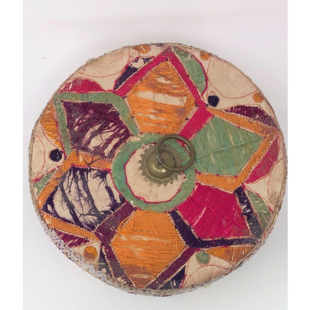 beautiful antique kantha fabric box