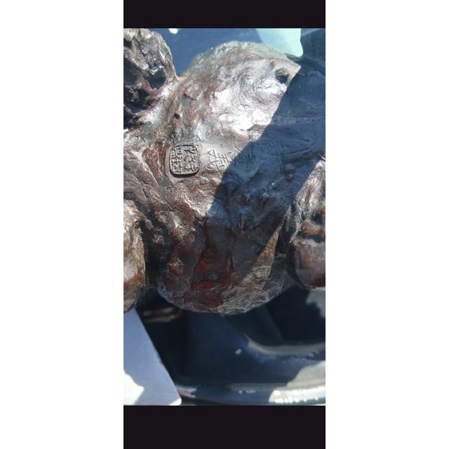 Art Deco Early 20th Century Late Meiji Era Okimono Camel Sculpture For Sale - Image 3 of 6