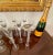 Circa 1920s Crystal Cocktail Cordial Stemware Glasses- Set of 12 For Sale - Image 9 of 10