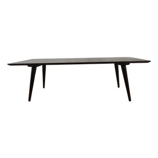 1940s Attributed to Paul McCobb Black Lacquer Coffee Table For Sale