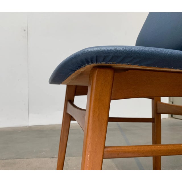 Set of Mid-Century Wooden Chairs For Sale - Image 14 of 18