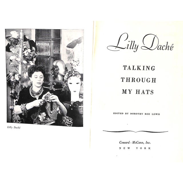 "Talking Through My Hats" 1946 Dache, Lilly (Inscribed) For Sale In New York - Image 6 of 8