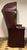 Porters Chair in Burgundy Leather For Sale - Image 3 of 6