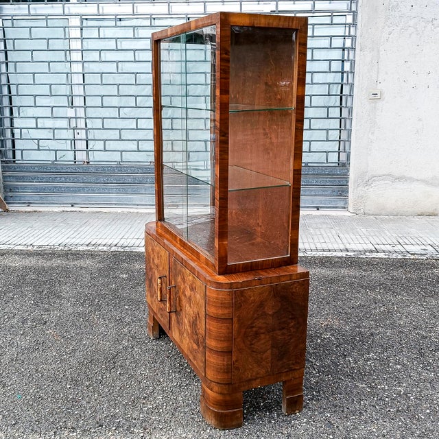 Italian Art Deco Display Cabinet For Sale - Image 18 of 18