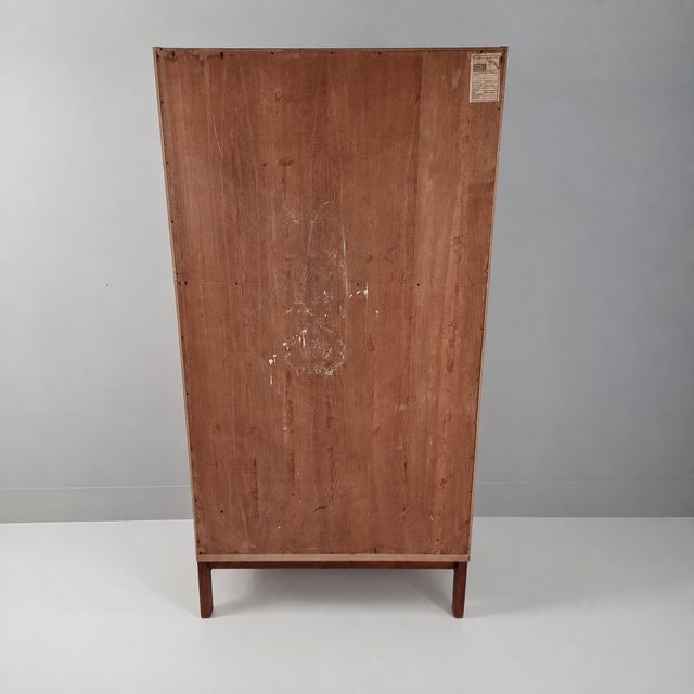 Vintage Bookcase in Beech, 1970s For Sale - Image 6 of 10