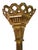 Metal Ceiling Lamp with Bronze Mount and Opalescent Glass, 1930s For Sale - Image 7 of 11