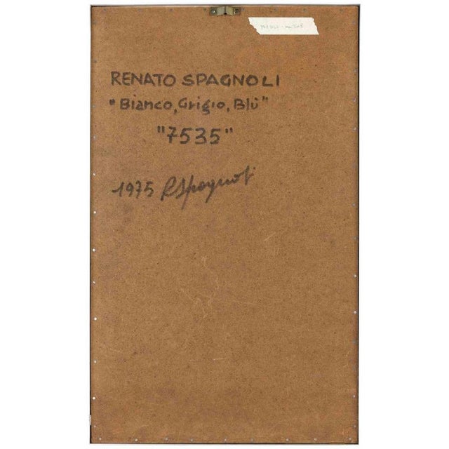 7535 is an artwork made by the Italian artist Renato Spagnoli (Livorno, 1928-Livorno, 2019) in 1975. Mixed media Hand...