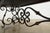 Vintage Wood Top Dining Table With Iron Base For Sale - Image 10 of 15
