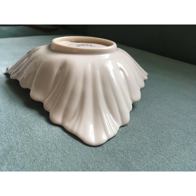 Vintage Lenox Woodland Leaf Patterned Decorative Bowl For Sale - Image 10 of 12