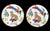 VTG Lynn Chase Jungle Jubilee Hand Painted Dinner Plates 11 1/4" Set of 4 For Sale - Image 4 of 7