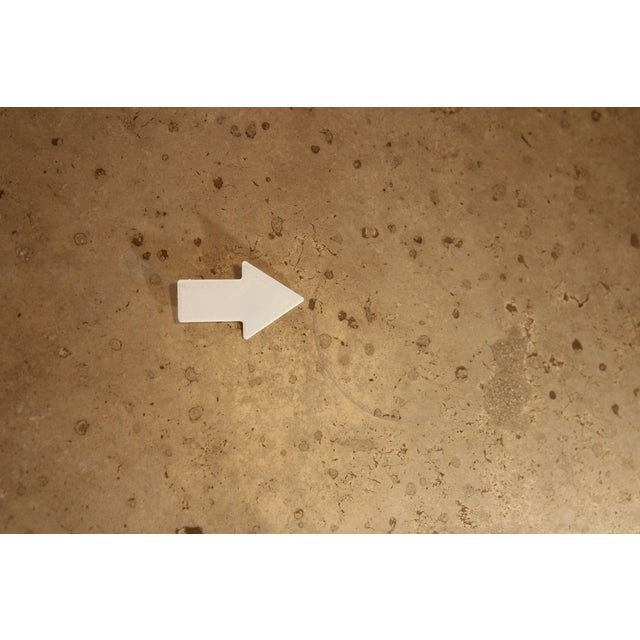 Century Furniture Tuscan Style Large Travertine Top Hexagonal Coffee Table For Sale - Image 16 of 18