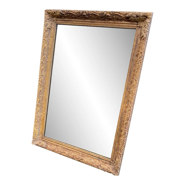 1950s Giltwood Mirror For Sale