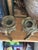 Late 19th Century Antique Brass Mythical Griffin Candlestick Holders - A Pair For Sale - Image 5 of 5