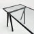 Metal Trestle Desk in Steel and Glass by Rodney Kinsman for Bieffeplast, 1980s For Sale - Image 7 of 8