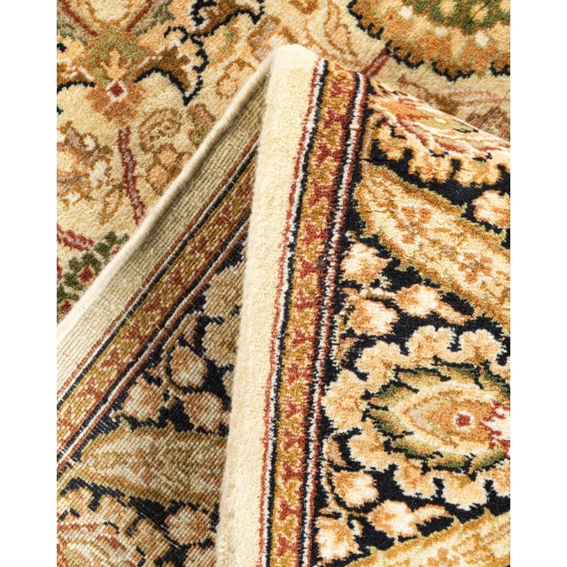 Mogul, One-of-a-Kind Hand-Knotted Runner Rug - Beige, 2' 7" x 6' 1" For Sale In New York - Image 6 of 8