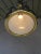 Italian White Opaline Glass Cage Ceiling Lamp, 1950s For Sale - Image 6 of 14