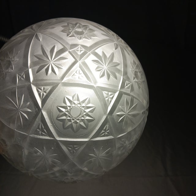 Vintage Eapc Ceiling Light Cover by Anchor Hocking For Sale - Image 10 of 12