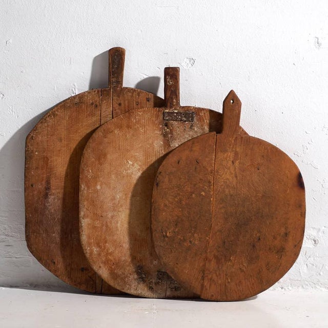 Antique Cutting Boards, 1920s, Set of 3 For Sale - Image 13 of 13