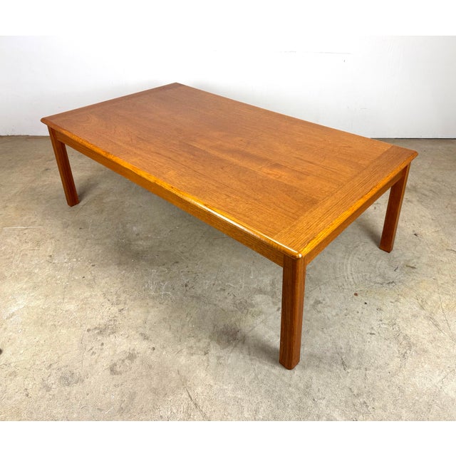 1970’s Danish Modern Teak Coffee Table by Domino Mobler For Sale In New York - Image 6 of 10