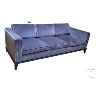 Donghia Hudson Sofa in Holly Hunt Velvet For Sale