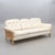 White Vintage Swedish Three-Seater Sofa, 1970s, 1980s For Sale - Image 8 of 8