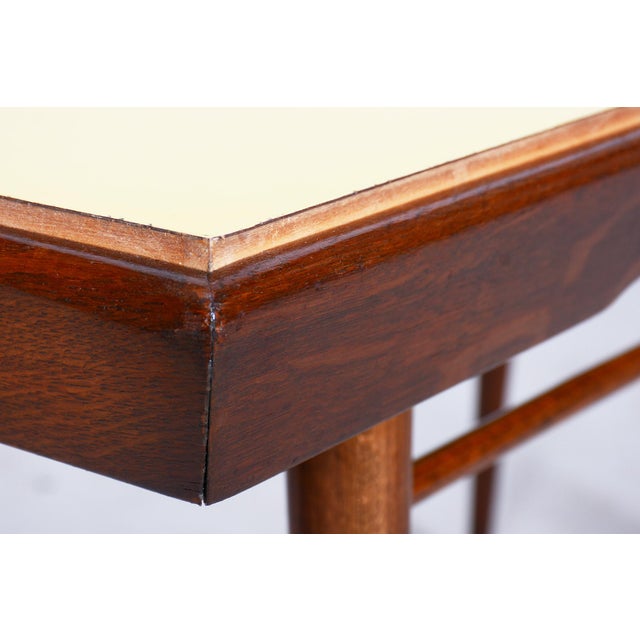 1950s Set of Mid-Century Chairs in Beech & Walnut attributed to Antonín Šuman, Czech, 1950s For Sale - Image 5 of 13