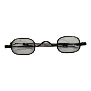 Antique Square Frame Eyeglasses For Sale