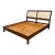 Crate & Barrel Eastern King Platform Bed Frame For Sale