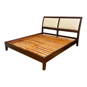 Crate & Barrel Eastern King Platform Bed Frame