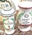 Set of 8 Italian Hand-Painted Apothecary Jars with Lids, Montelupo, Tuscany For Sale - Image 10 of 16