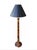 Art Deco Trompe l'Oeil Faux Shell Candlestick Table Lamp