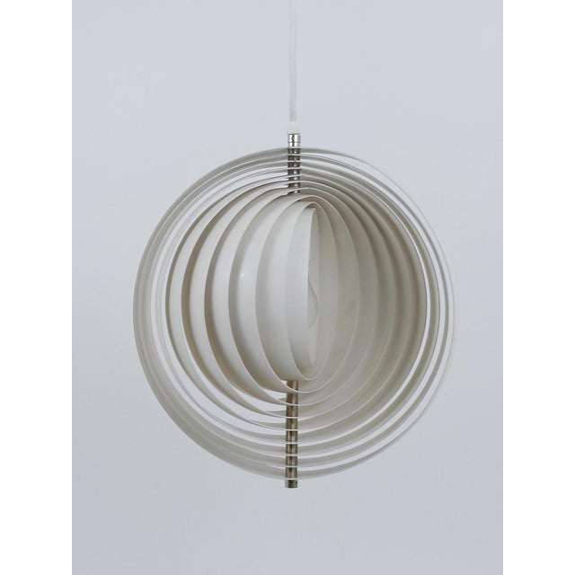 White Moon Lamp by Verner Panton for Louis Poulsen, 1960s For Sale - Image 12 of 17