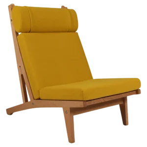 Set of Lounge Chairs Model Ge-375 by Hans J. Wegner for Getama, 1960s