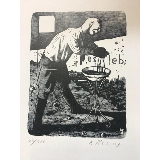 Karl Rössing, Leftist Blood Washes Off Easily, 1931, Print For Sale - Image 11 of 11