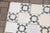 Art Deco 1920s Portuguese Antique Large Art Deco Floral & Plain White Tiles Set of 60 For Sale - Image 3 of 14