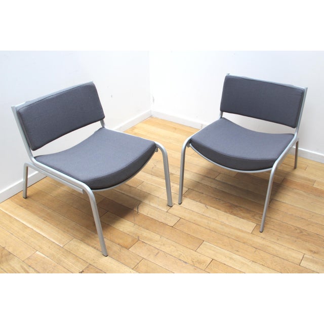 Gray Set of Chairs by Copray & Scholten, 2000s For Sale - Image 8 of 10