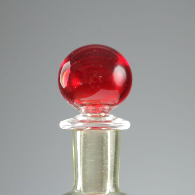 Murano Glass Bottle by Carlo Moretti For Sale - Image 3 of 7