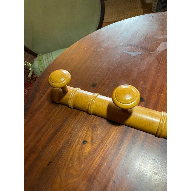 19thc Century Style Faux Bamboo Coat Rack For Sale - Image 4 of 9