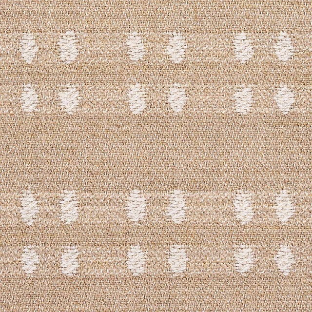 Contemporary Sample - Schumacher Bolsa Indoor/Outdoor Fabric in Natural For Sale - Image 3 of 4