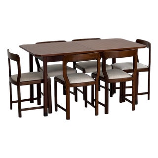 Extendable Teak Dining Table, 1970s For Sale