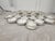 Beautiful set in remarkable condition. It includes 6 small bowls with saucers, 6 teacups and saucers and 6 espresso cups...