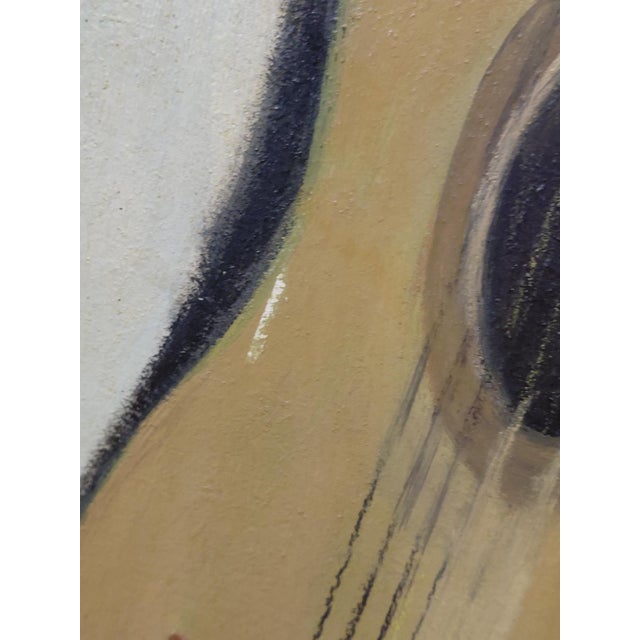 Framed Signed "Forgotten Performance" Oil on Board For Sale - Image 10 of 14