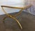 Curule Gilt Iron Coffee Table With Antiqued Mirror Top by Miamar Home For Sale - Image 10 of 14