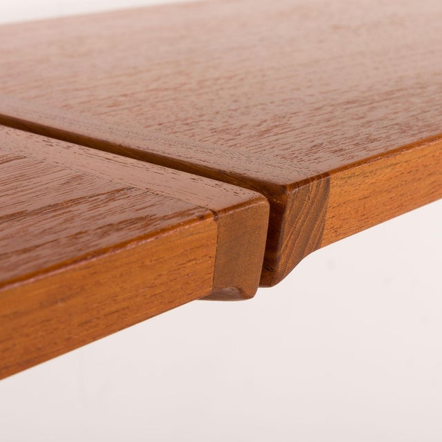 Brown Vintage Teak Shelving Unit by Kai Kristiansen for FM Mobler, 1960s For Sale - Image 8 of 13