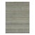 Rug & Kilim’s Textural Rug in Blue, Beige and Gray Stripes and Striae For Sale