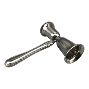 Vintage Silver Plated Gavel Style Bar Tool Jigger