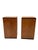 Vintage Art Deco Nightstands in Oak and Ebony by FA. S. Speelman, 1920s, Set of 2 For Sale - Image 9 of 12