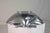 Silver Coastal Polished Aluminum Decorative Clamshell Bowl Catchall For Sale - Image 8 of 13