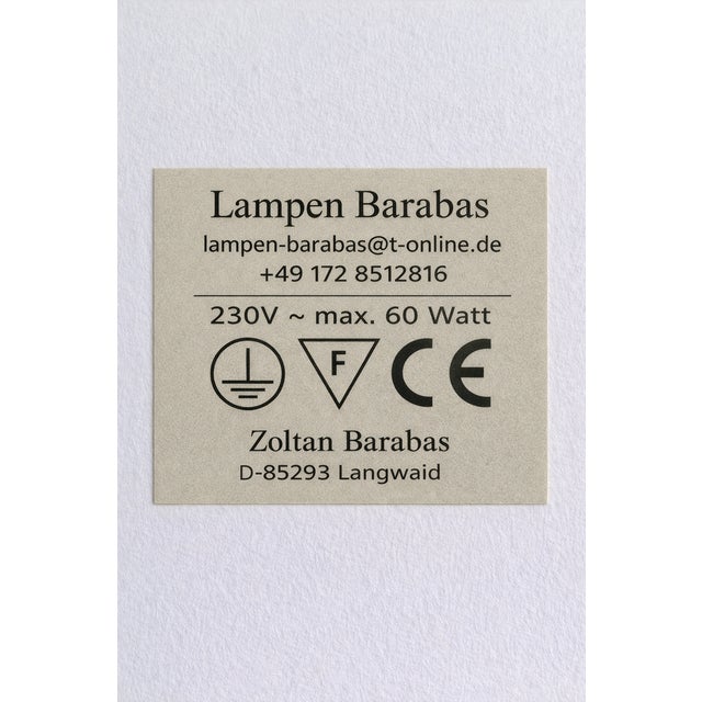 Bauhaus Opal Hanging Lamp For Sale - Image 9 of 10