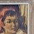 French Artist, Portrait of Woman, 1940s, Oil on Board For Sale - Image 16 of 18